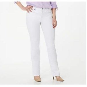 NYDJ Marilyn Straight Uplift Jeans in Cool Embrace